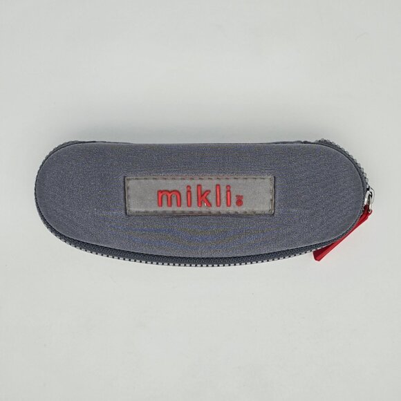 Alain Mikli Paris A03067 001 Grey Violet Waves Cat Eye Eyeglasses Frame w/ Case